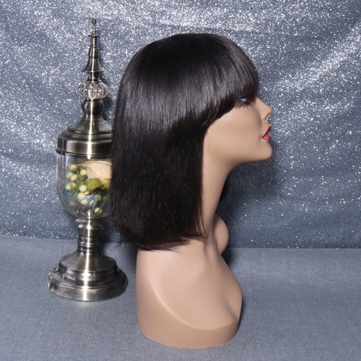 machine made wigs with bangs - Image 7