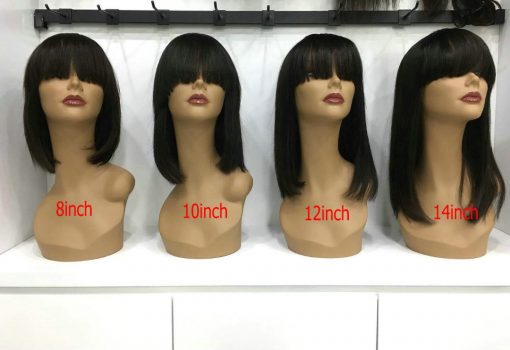 machine made wigs with bangs - Image 3